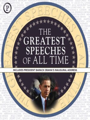cover image of The Greatest Speeches of All Time